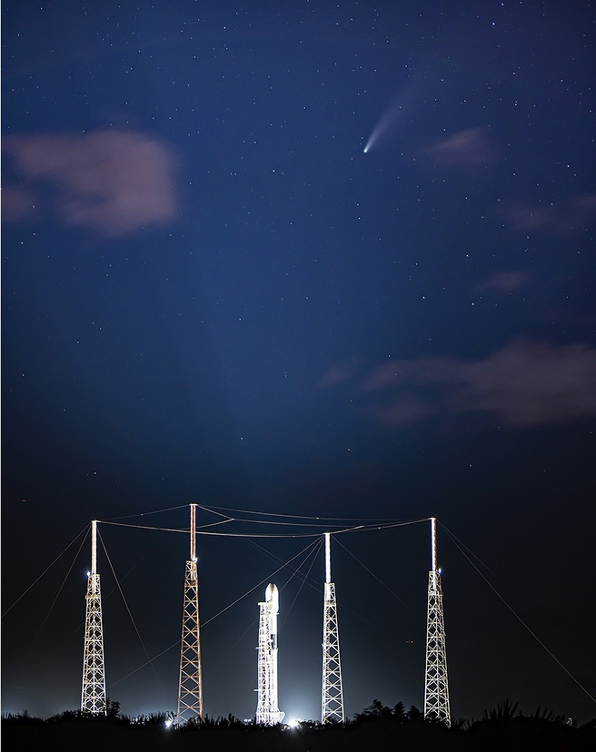 SpaceX lancering