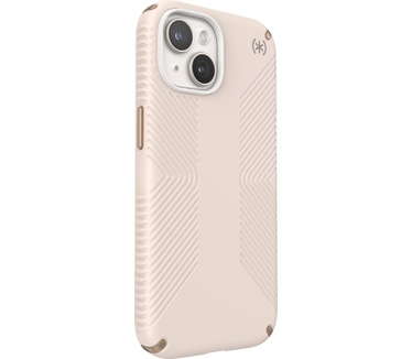 Speck Presidio2 Grip Apple iPhone 15 Bleached Bone - with Microban