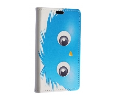 qMust LG Leon (4G) wallet case - hoesje met stand - Cartoon Bird
