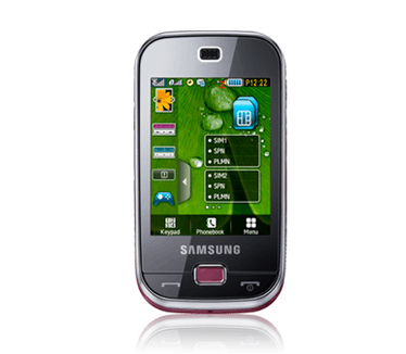 Samsung B5722 DualSim Roze