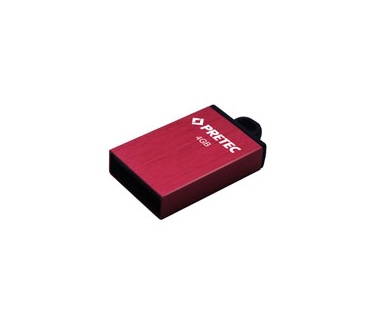 Pretec 4GB USB 2.0 Flash Disk Drive, Pretec i-Disk Elite Pink