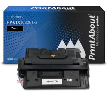 PrintAbout Huismerk HP 61X (C8061X) Toner Zwart Hoge capaciteit