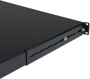 Startech.com 1U Verstelbare rack plank Robuuste vaste rackmount plank voor serverrack / serverkast 80kg