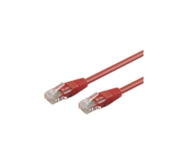 Goobay CAT 6-300 UTP Red 3m
