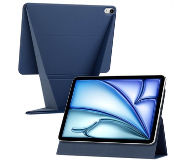 Accezz High Stand tablet case Apple iPad Air 11 inch (2025) M3 / (2024) M2 / Air 5 (2022) / Air 4 (2020) - Donkerblauw