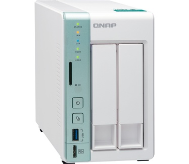 QNAP TS-251A-4G 2 BAY 1.66 GHZ DC