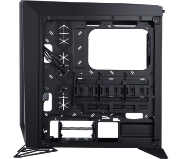 Corsair Carbide Carbide Series® SPEC-OMEGA Tempered Glass Mid-Tower ATX Gaming Case - Black/White