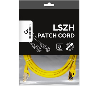 Gembird PP6A-LSZHCU-Y-3M Geel
