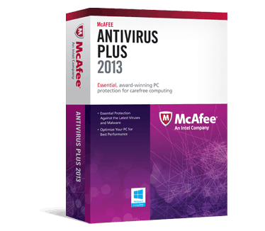 McAfee McAfee Antivirus 2013 Plus