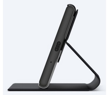 Sony Xperia XZ1 Style Cover Stand  Zwart