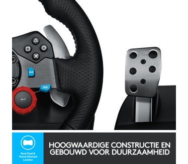 Logitech G29 Driving Force Aluminium, Zwart