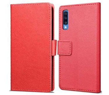 qMust Samsung Galaxy A70 Wallet Hoesje Rood