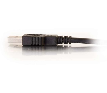 CablesToGo 1M USB 2.0 A VERLENGKABEL - ZWART (3.3FT)