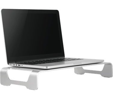 LogiLink Aluminum tabletop monitor riser for laptop and monitor (BP0033)