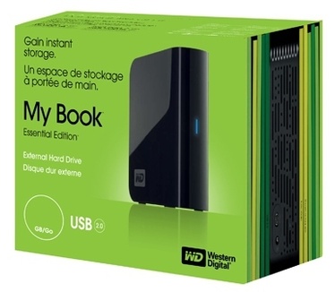 WD My Book Essential 2.0 750GB Zwart