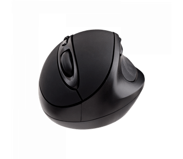 V7 MW400 - Mouse, wireless, ergonomic, black