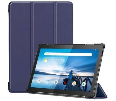 qMust Lenovo Tab M10 Smart Tri-Fold Case - Blauw