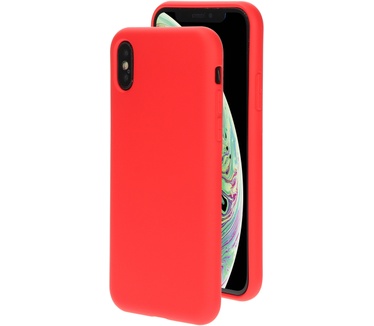 Mobiparts Silicone Cover Apple iPhone X/XS Scarlet Red