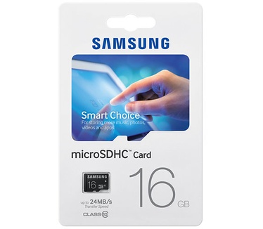 Samsung 16GB microSDHC