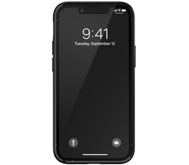 Adidas Graphic TPU Case Apple iPhone 13 Mini (5.4") Zwart/Wit Zwart