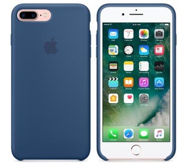 Apple iPhone 7 plus Siliconenhoesje Blauw