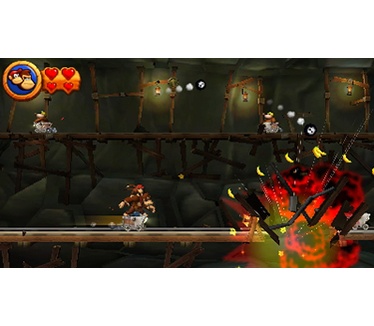 Donkey Kong Country Returns, 3DS