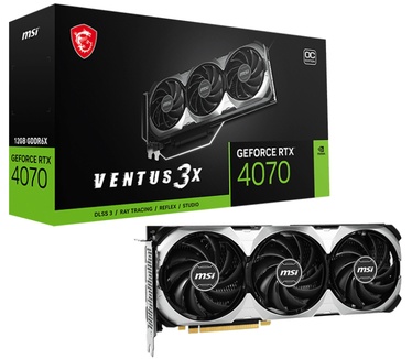 MSI GeForce RTX 4070 VENTUS 3X 12G OC