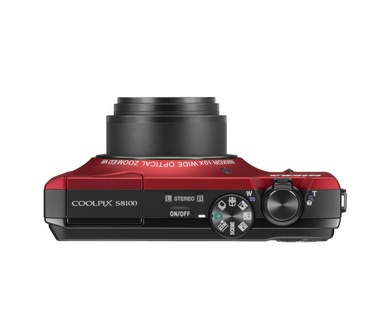 Nikon Coolpix S8100 Rood