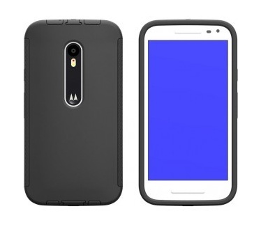 qMust Motorola Moto G (3rd gen) Full Protection Cover - zwart