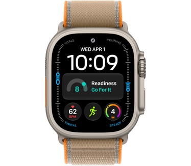 Apple Trail-bandje - Zand (49 mm) - S/M - Naturel titanium