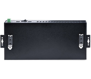 Startech.com 16-Port Industrial USB 3.0 Hub, 5Gbps, Staal, DIN/Wand/Rack Monteerbaar, ESD Beveiliging, Terminal Block Voeding, Tot 120W Gedeelde USB Charging, Dual-Host Hub/Switch