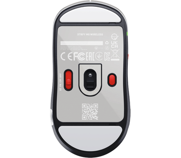 Xtrfy M8 Wireless - Retro - Gaming muis - Optisch - 5 knoppen - Grijs