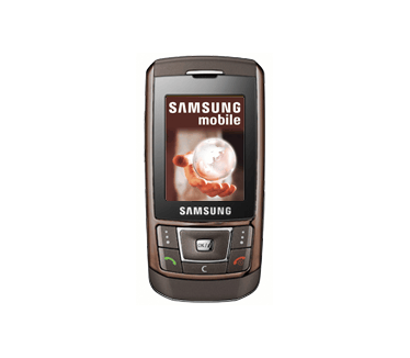 Samsung D900i Zwart