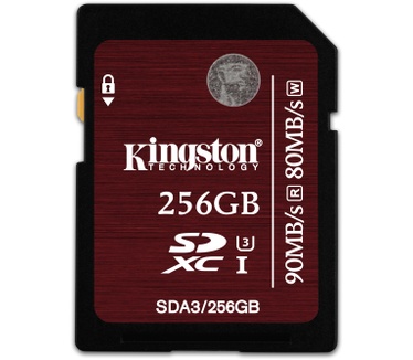 Kingston SDXC UHS-I U3 (SDA3) 256GB