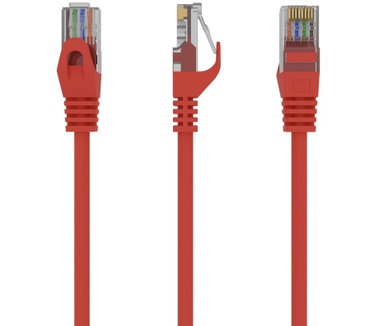 Gembird PP6U-0.25M Rood