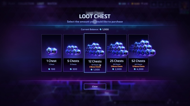 Lootbox Heroes of the Storm