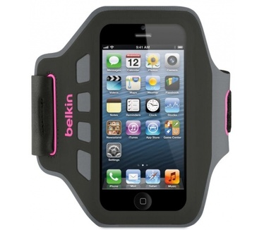 Belkin Belkin EaseFit Sport Armband Apple iPhone 5/5S (grey/pink)