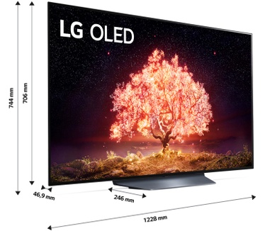 LG OLED55B16LA Zwart