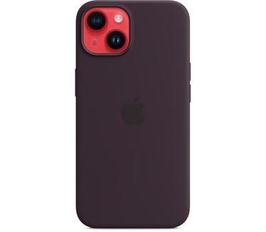 Apple Silicone Back Cover voor iPhone 14 (6.1") Paars
