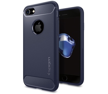 Spigen Rugged Armor Apple iPhone 7 Case - Midnight Blue