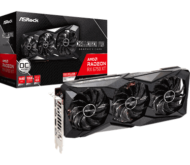 ASRock AMD Radeon RX 6750 XT Challenger Pro 12GB OC
