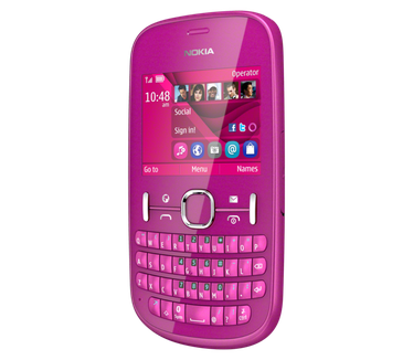 Nokia Asha 201 Paars