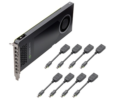PNY NVIDIA NVS 810 for Eight DP Displays