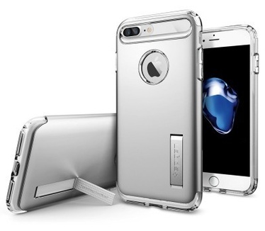 Spigen Slim Armor Apple iPhone 7 Plus Case - 043CS20313 - Satin Silver