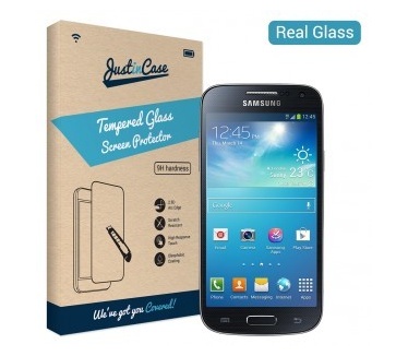 Just in Case Tempered Glass Samsung Galaxy S4 mini - Arc Edge