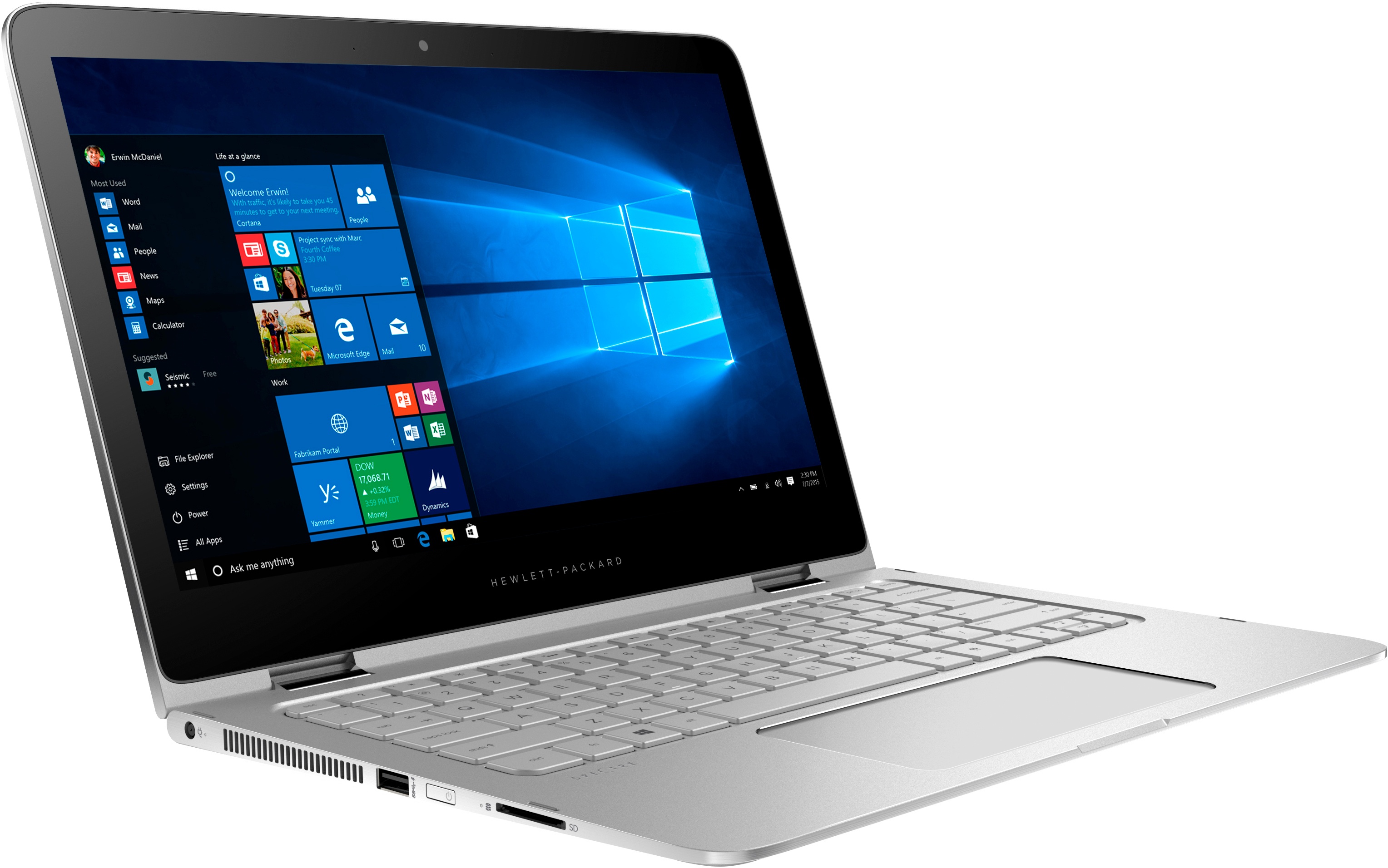 Specificaties van HP Spectre Pro x360 G2 V1B03EA - Tweakers
