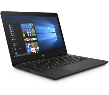 HP 14 1VB39EA#ABH 35,56 cm (14 Zoll) laptop Notebook (Intel Pentium N3710 QUAD, 4GB RAM, Intel HD Graphics 405, Win 10 Home, QWERTY (NL tastasur)) tiefsc