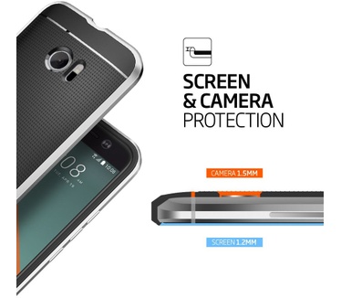Spigen Neo Hybrid HTC 10 Case - Satin Silver