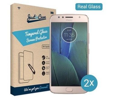 Just in Case Tempered Glass Motorola Moto G5S Plus - 2 pack