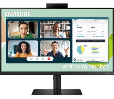 Samsung LS24A406VEUXEN Zwart